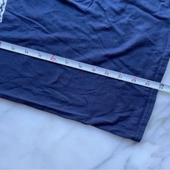 Game Day Leopard Print Navy Blue Graphic Tee - Picture 5 of 6